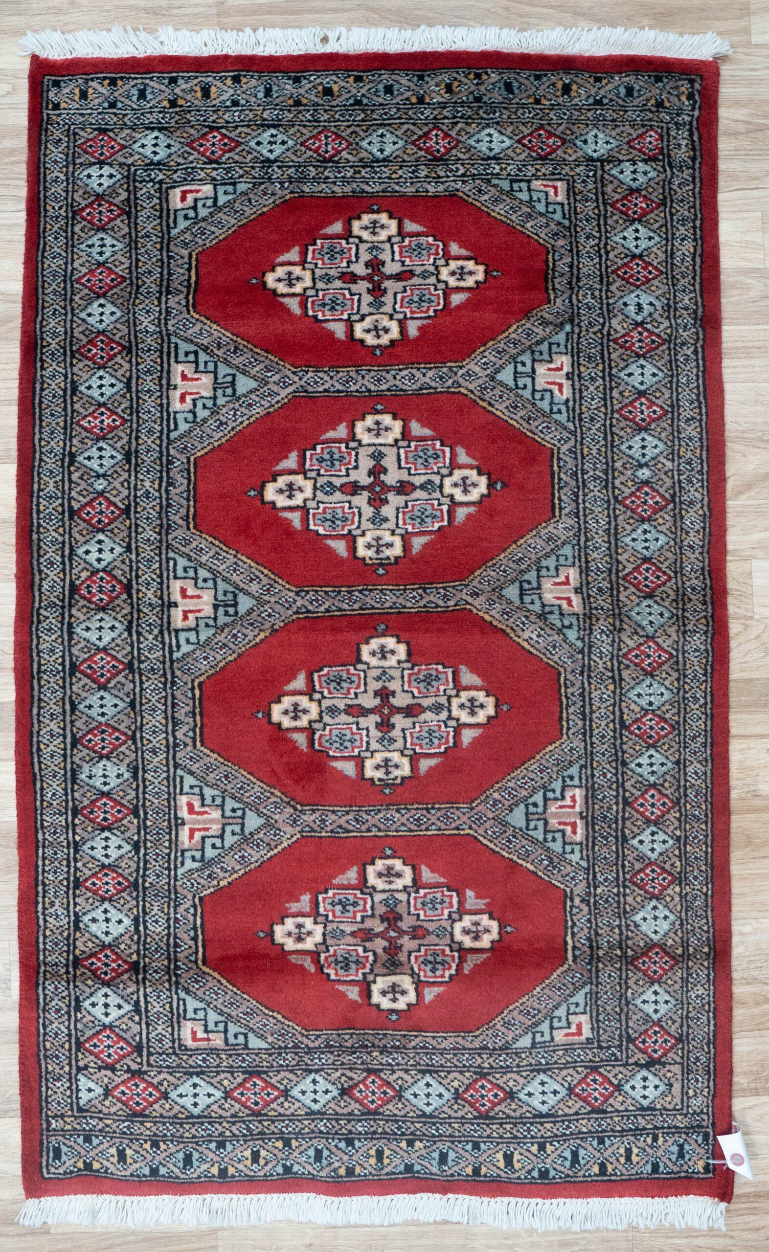 Bokhara Wool Rug 4.2x2.5 View 4