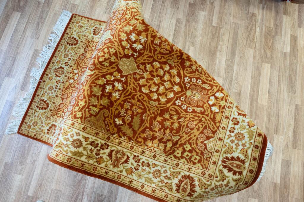 Tabriz Kurk Wool Rug 3'x5' View 6