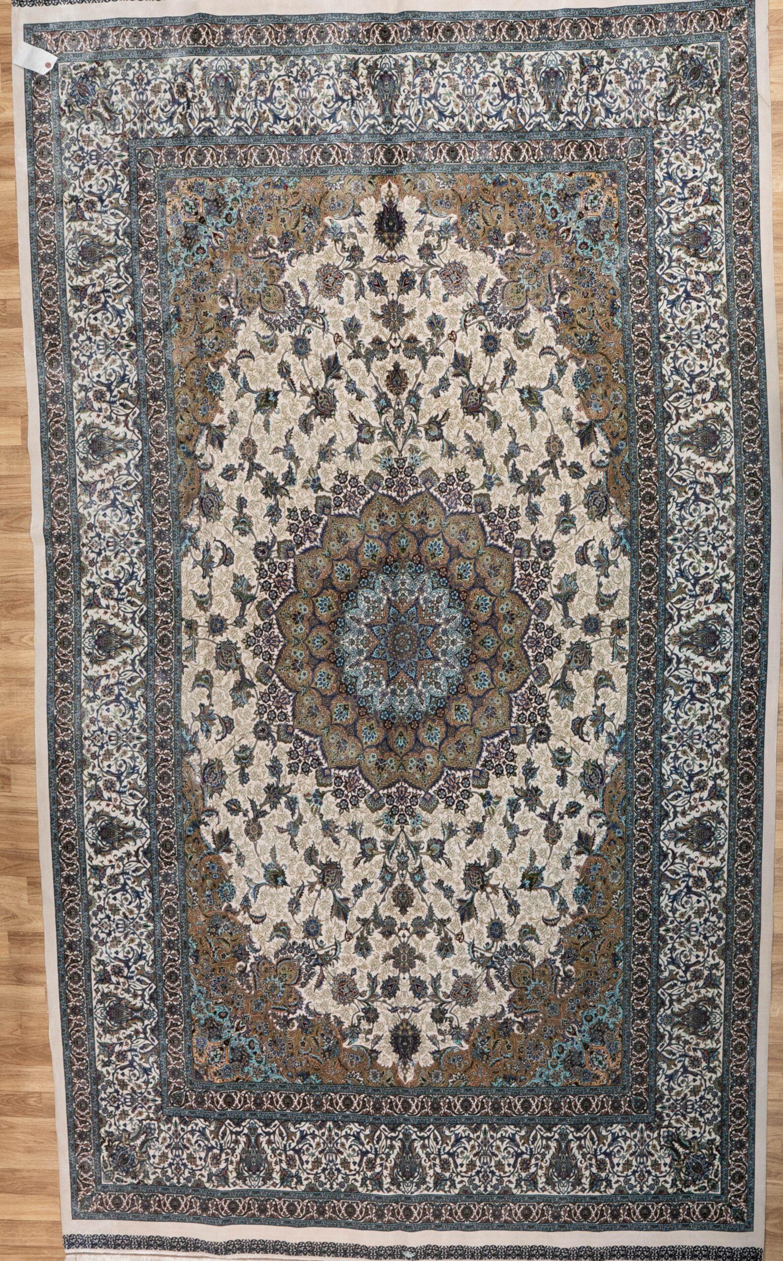 Qum Design Silk Rug 6.8'x9.8'