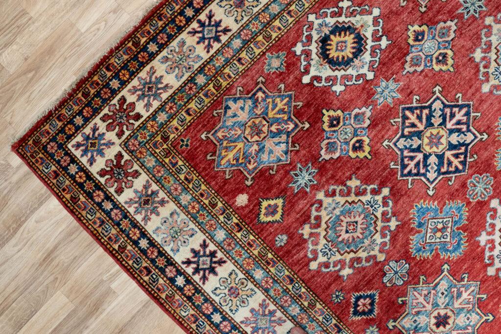 Kazak Wool Rug 6'x8' View 3