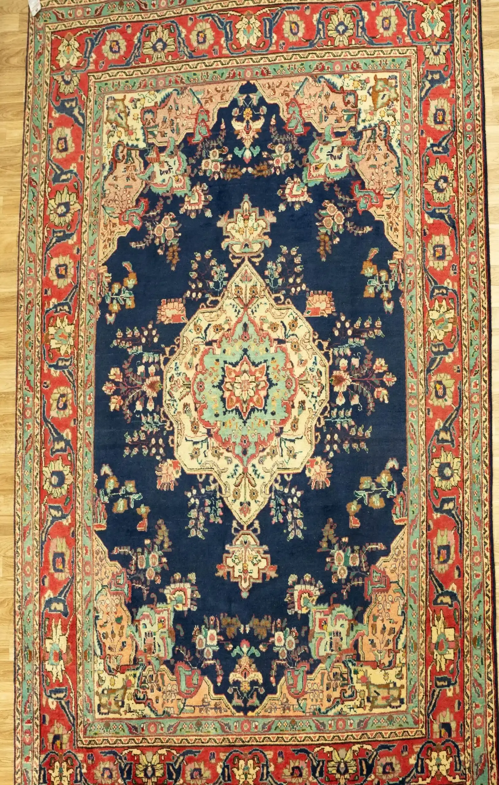 Tabriz Wool Rug 6.8x9.8