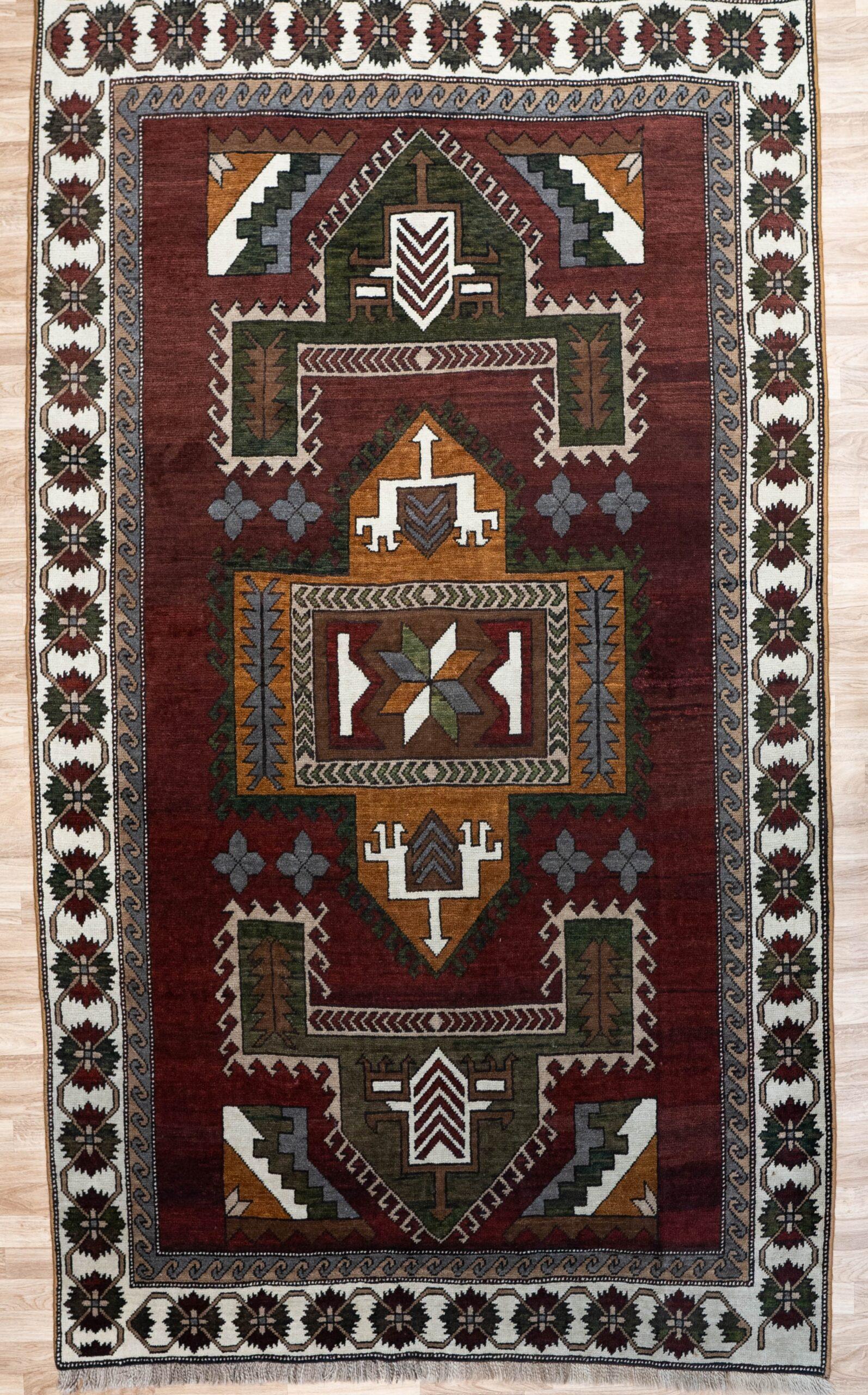 Qashqai Wool Rug 6'x9'