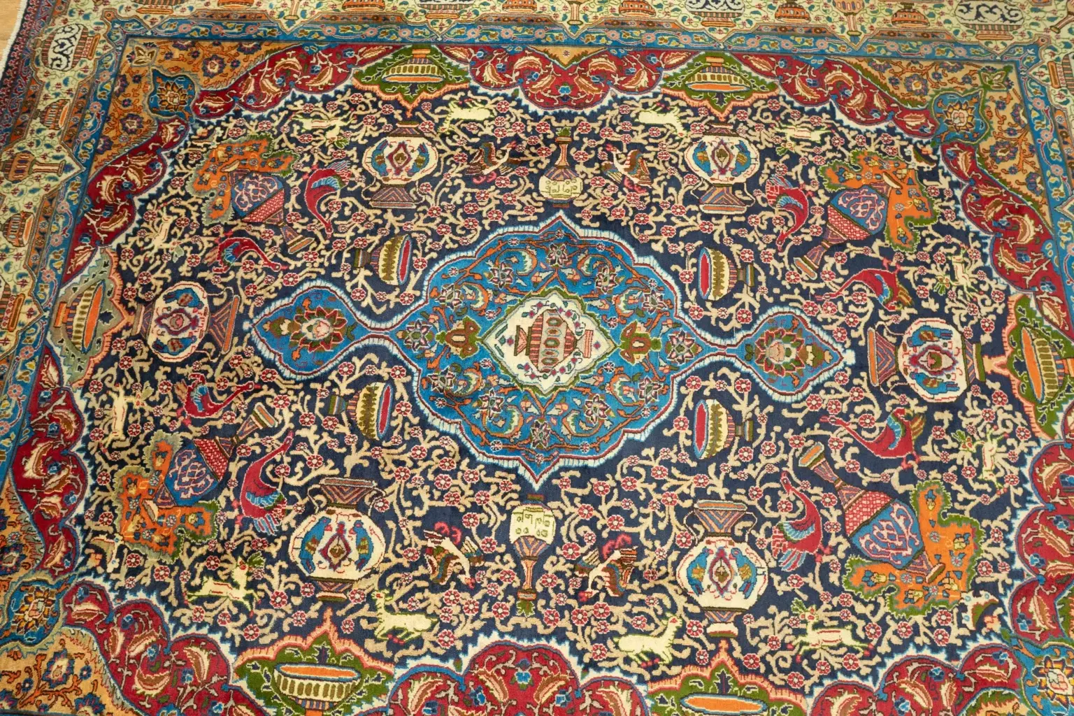 Kashamar Wool Rug 9.8 x 12.9 View 1