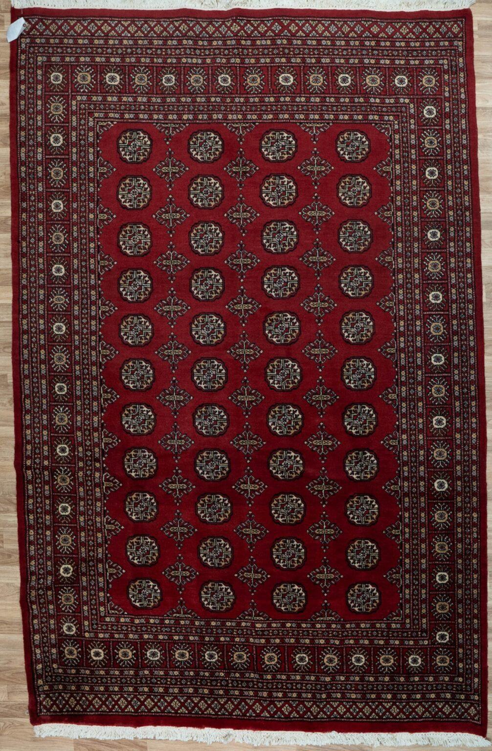Bokhara Wool Rug 6.2'x9.2' View 1