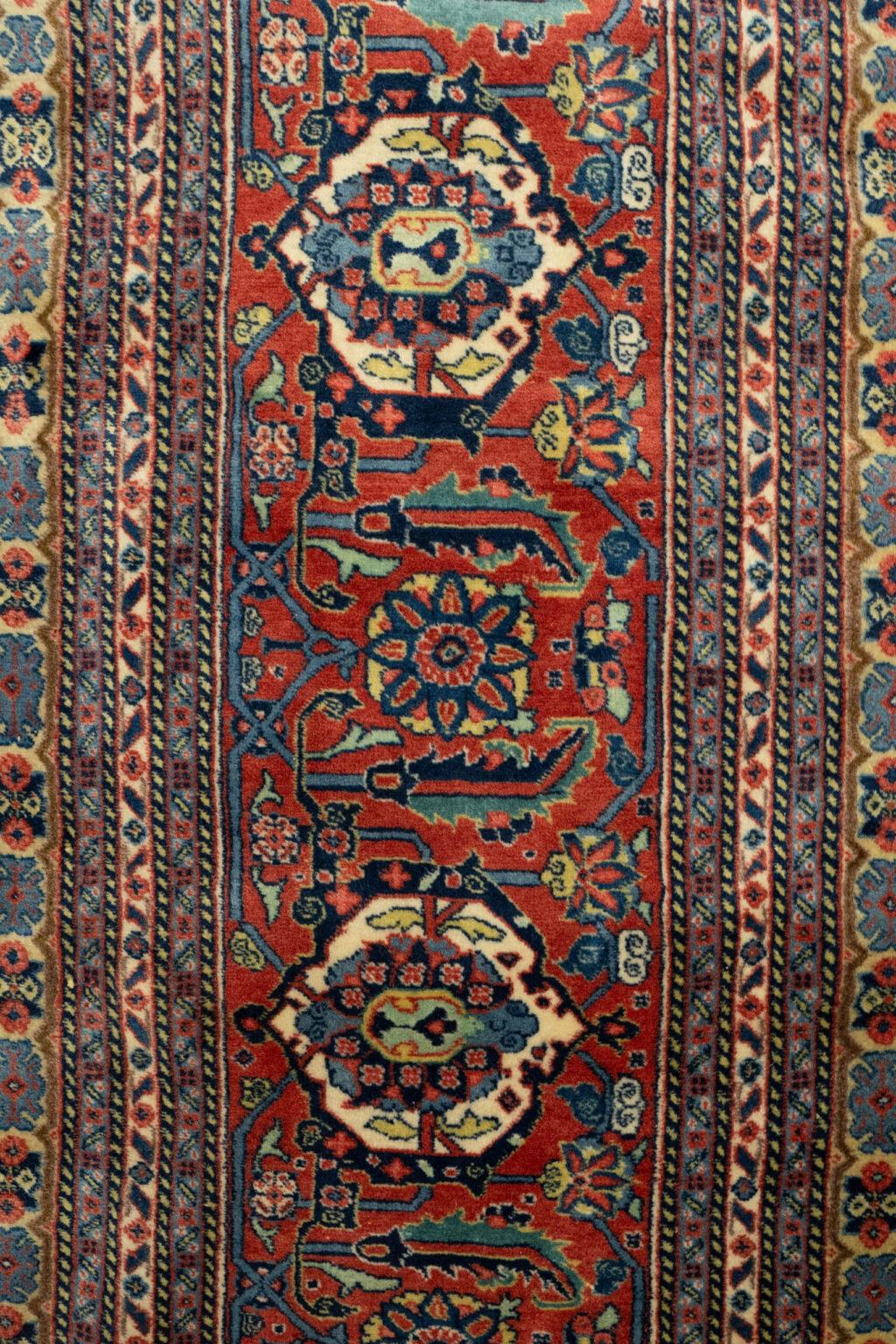 Tabriz Wool Rug 21.7x12.9
