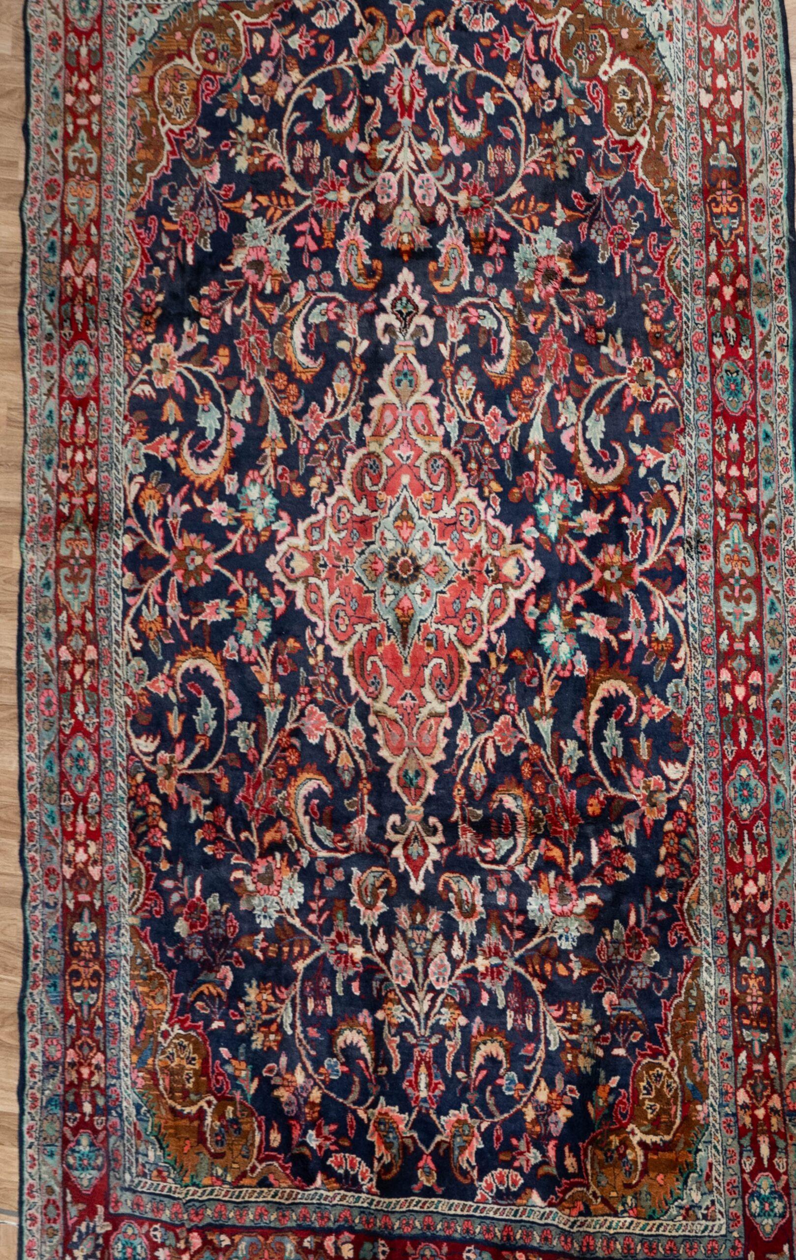 Hamadan Wool Rug 9.7x6.11