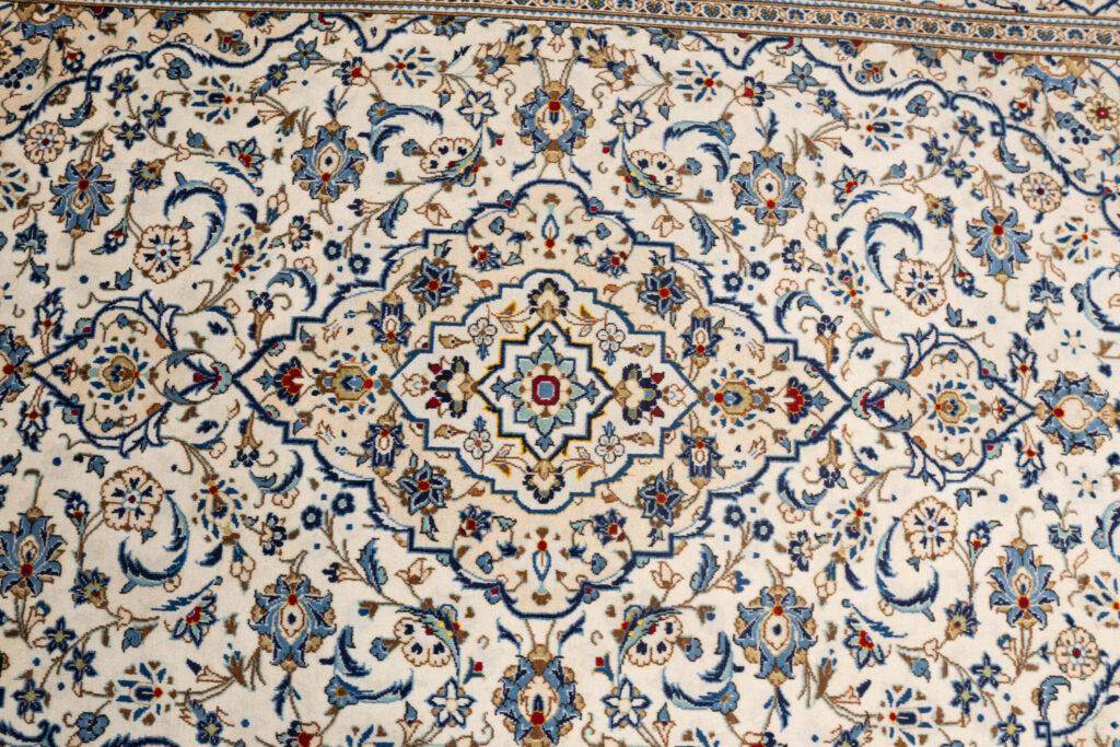Kashan Kurk Wool Rug 6.6'x9.8' View 3
