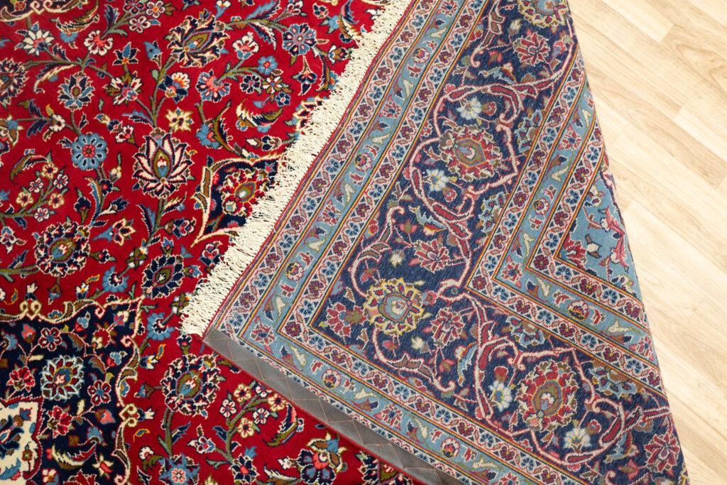 Kashan Wool Rug 8.1'x12.4' View 6