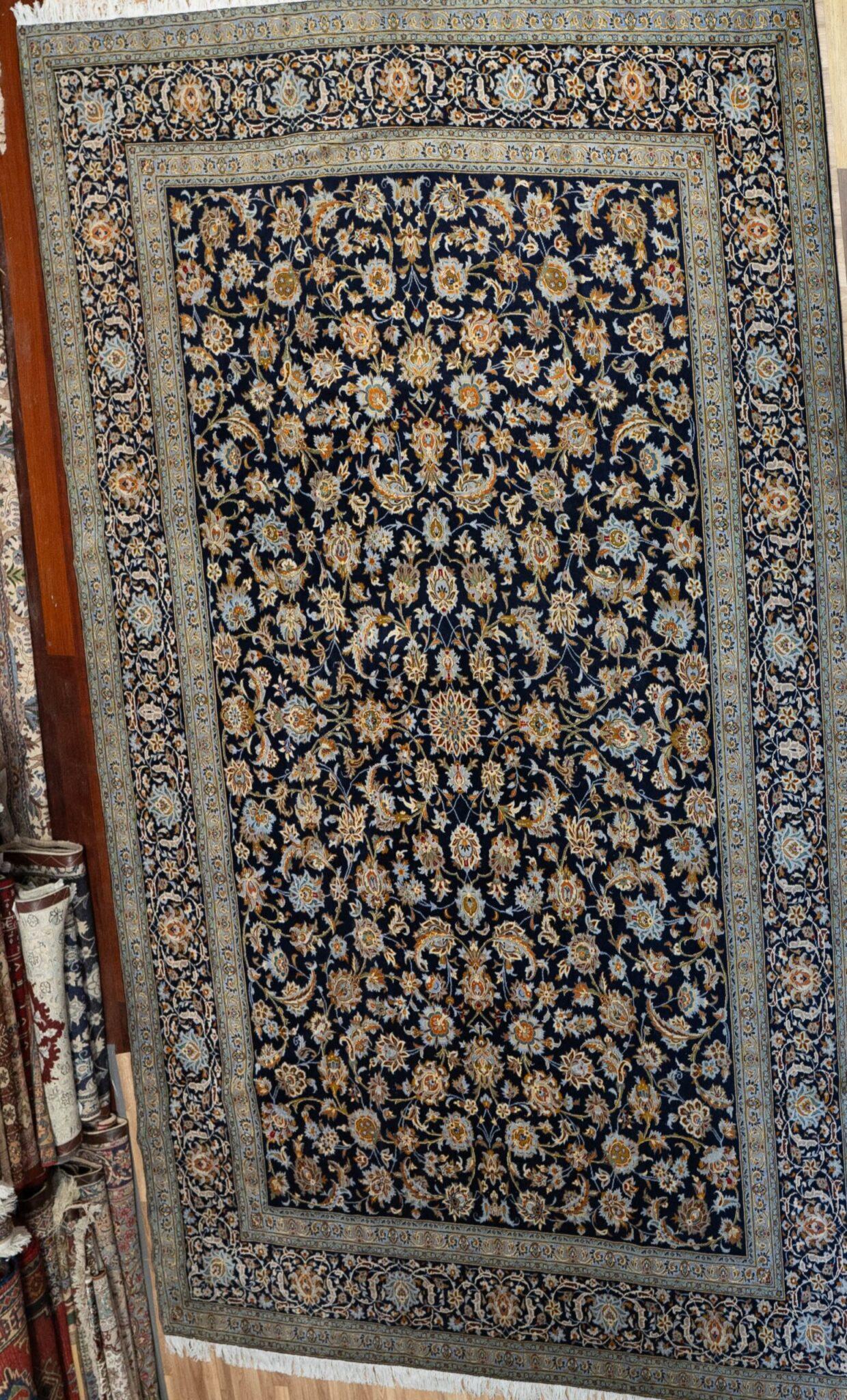 Kashan Wool Rug 10.5'x13.9'