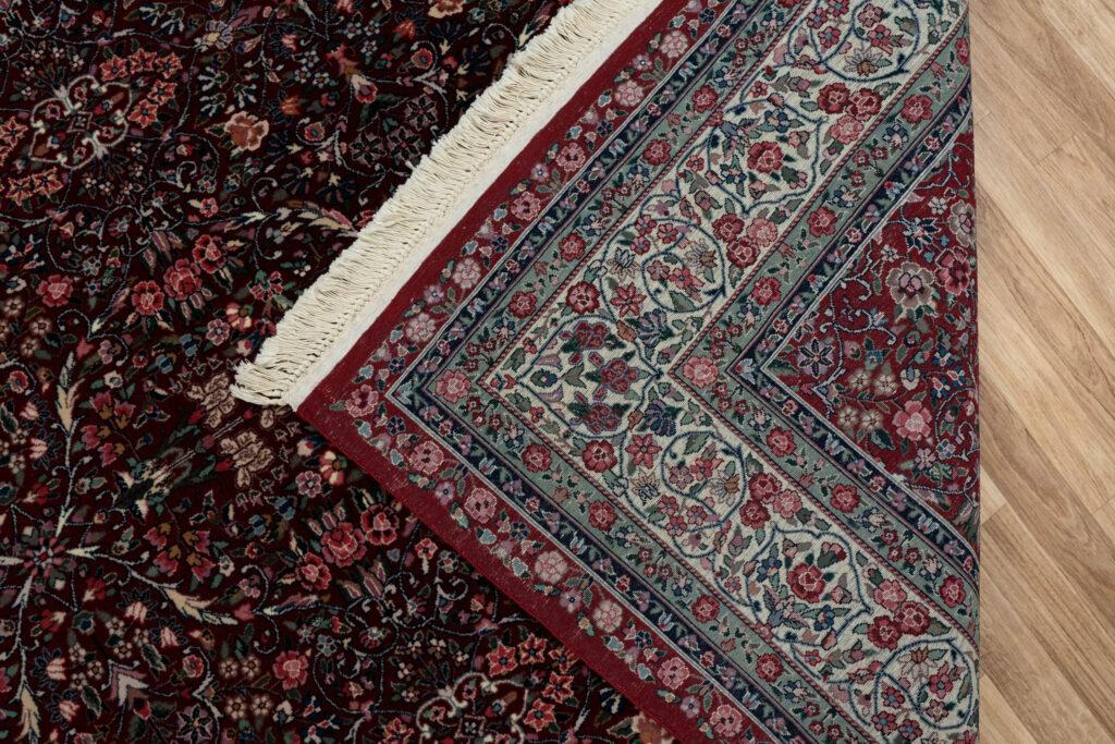 Kerman Kurk Wool Rug 6'x9' View 6