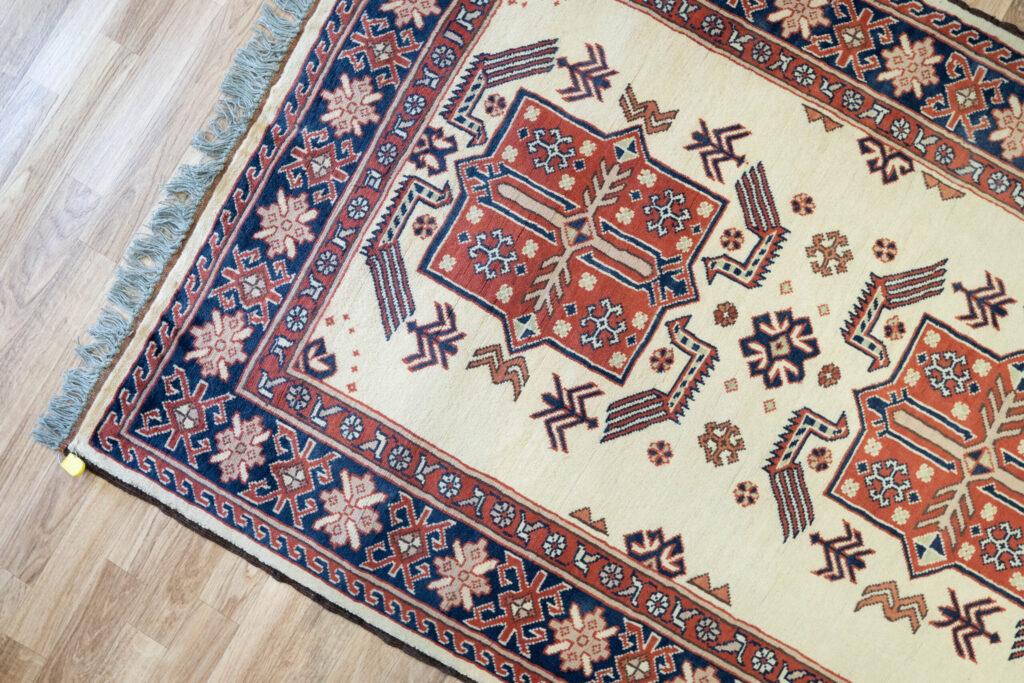 Kazak Wool Rug 3'x5' View 2