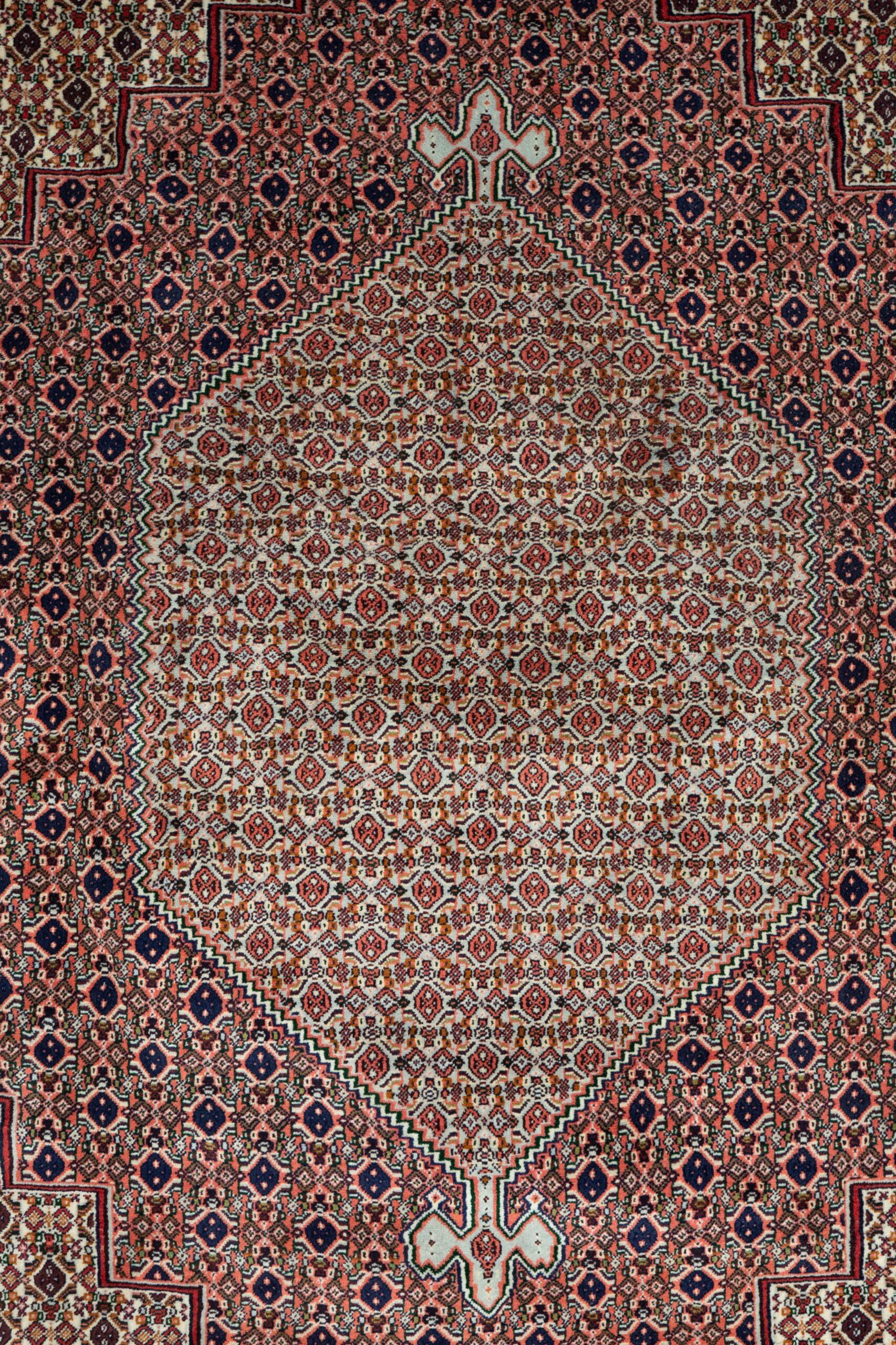 Sanandaj Wool Rug 8.1x11.7