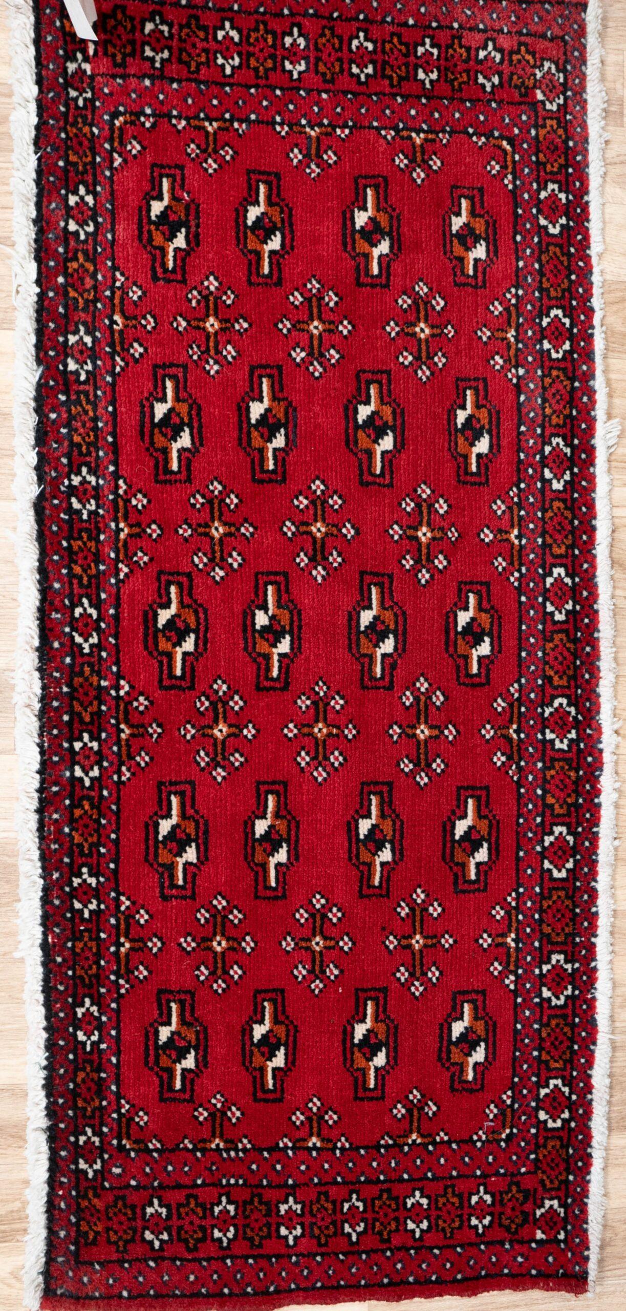 Turkmen Wool Rug 1.8x3.6
