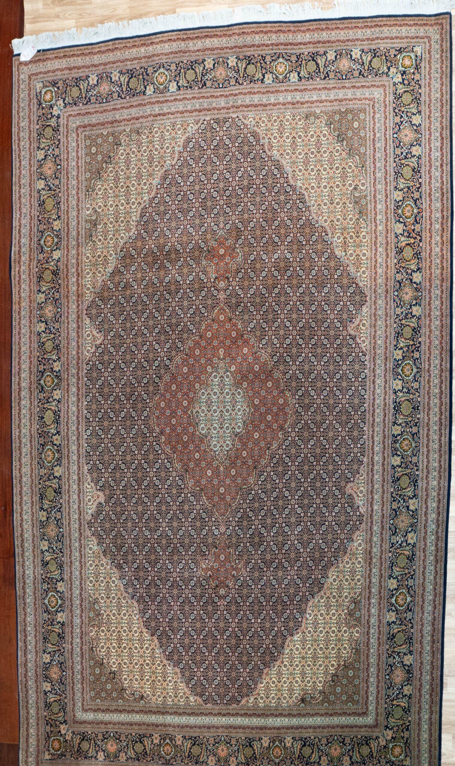 Tabriz Wool Rug 8.6'x11.6'