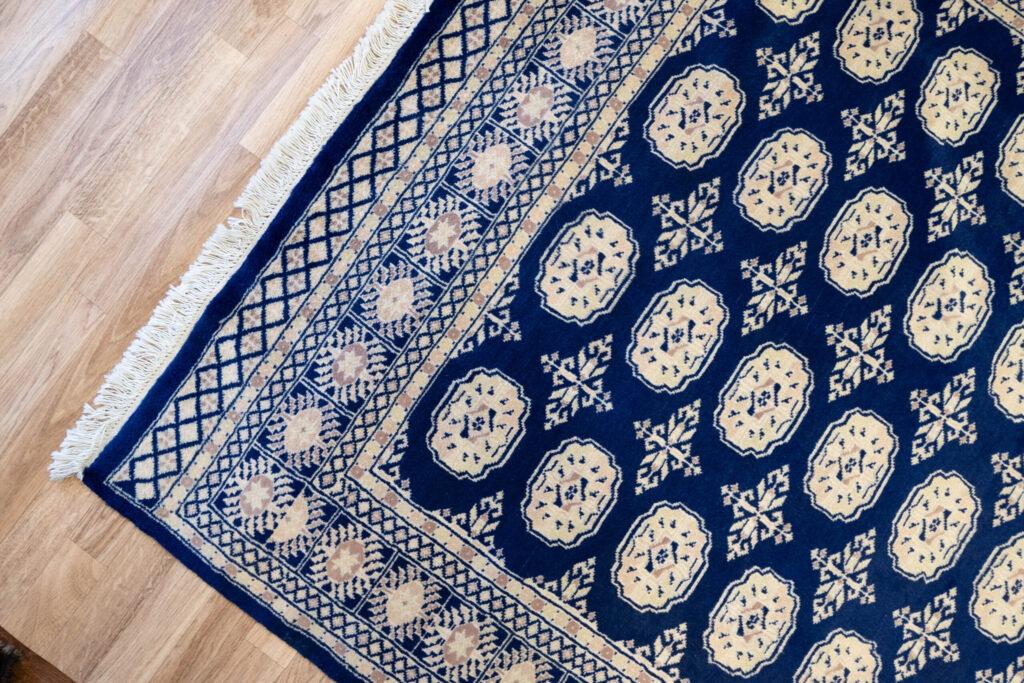 Bokhara Wool Rug 4.10'x6.6' View 4