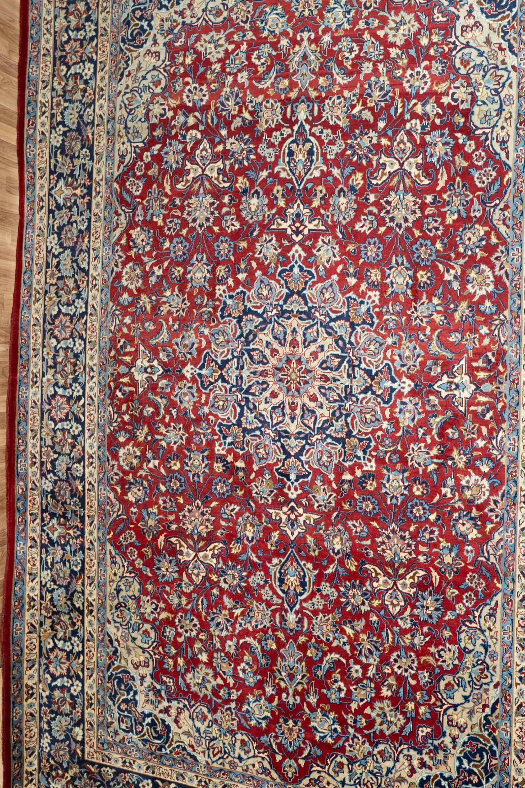 Najafabad Wool Rug 9.5x12.5 View 5