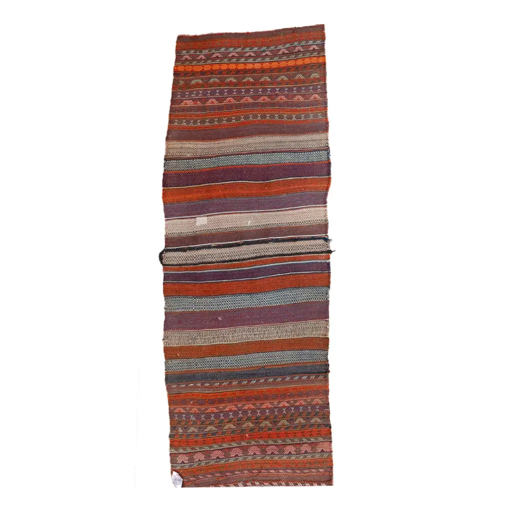 Kilim Wool Rug 2.4x7.6