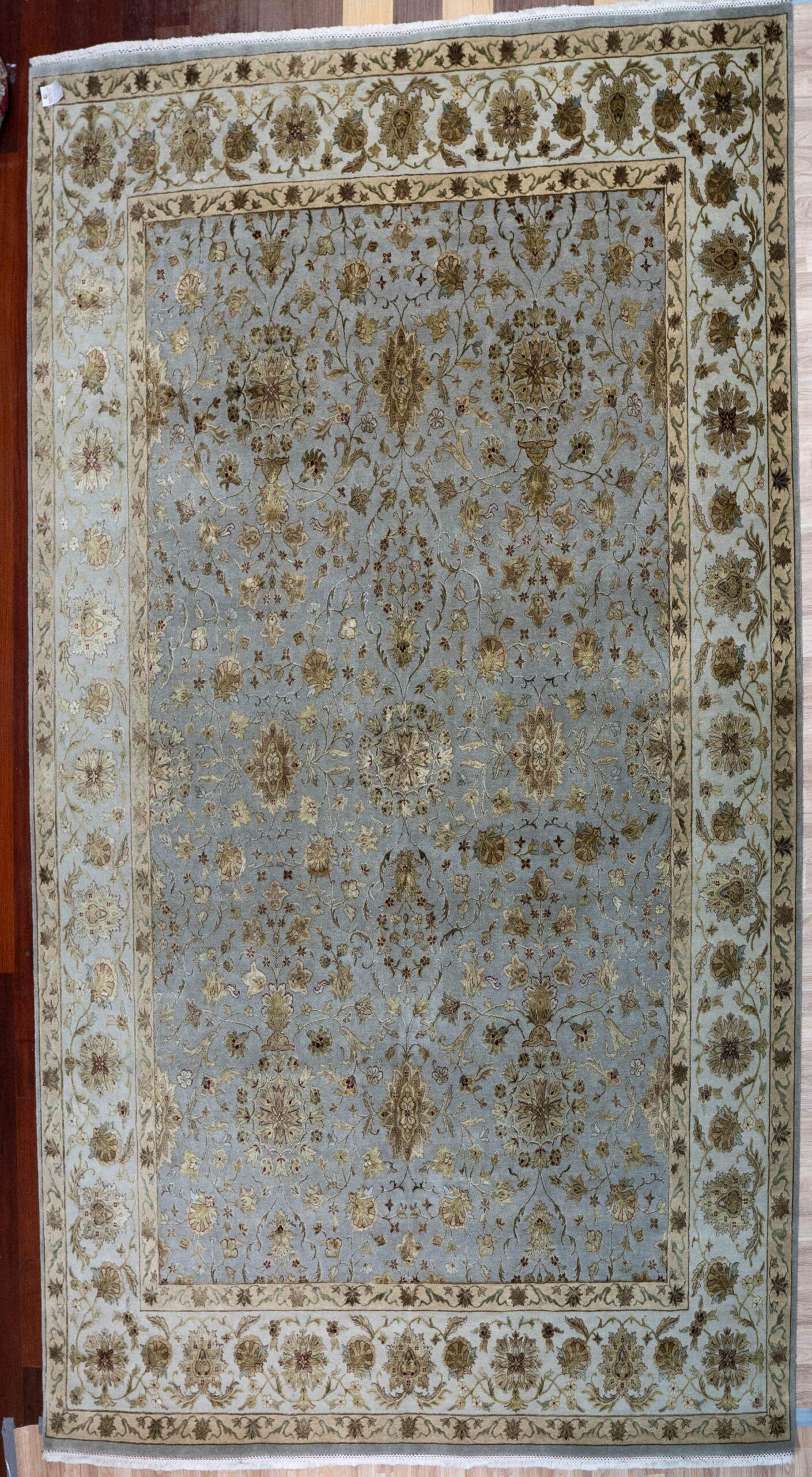 Tabriz Wool Rug 9.4'x12.4' View 2