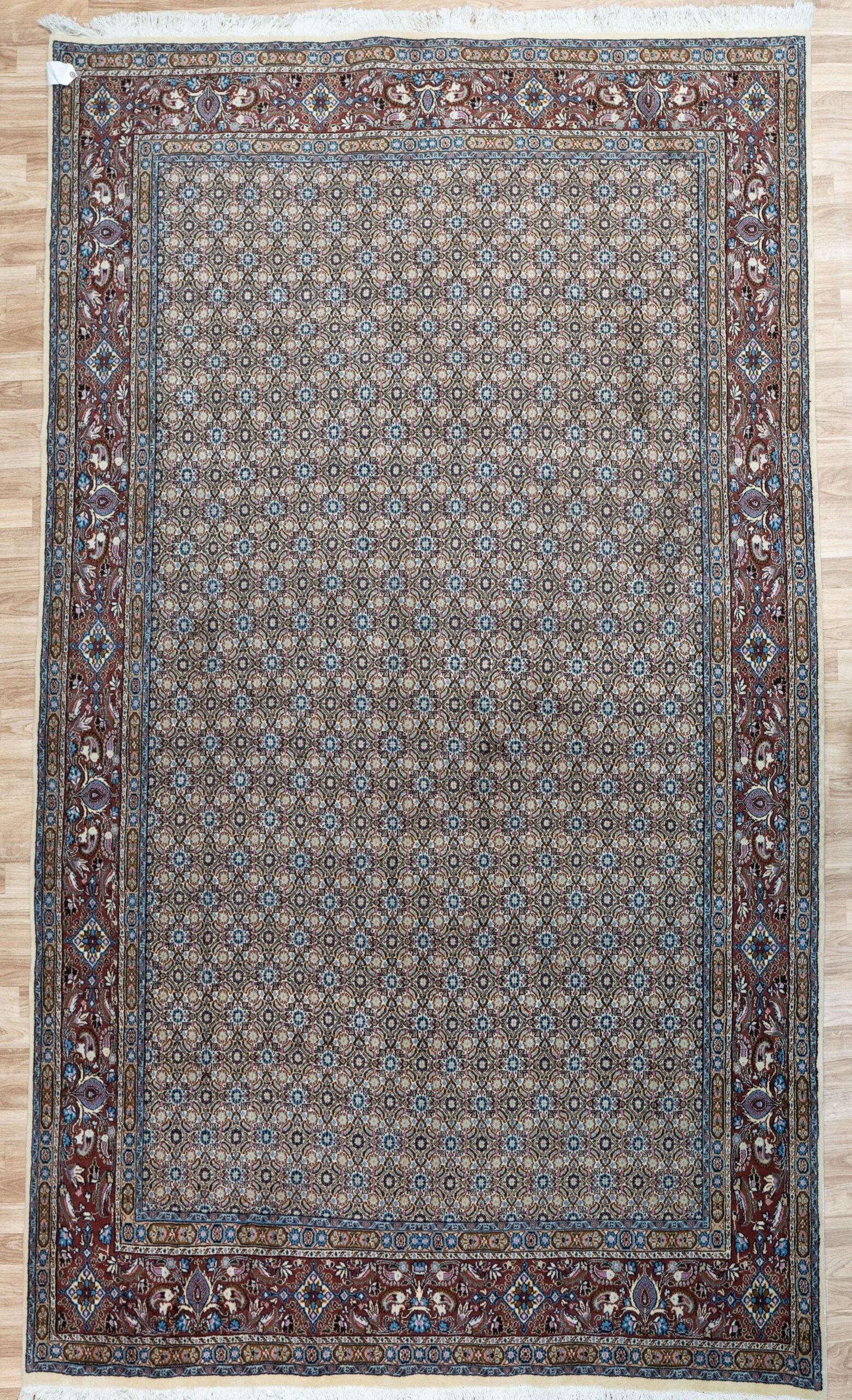 Moud Wool silk Rug 6.9'x9.9' View 1