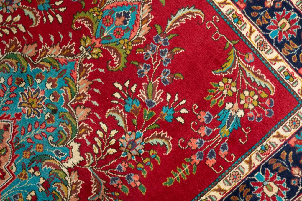 Tabriz Wool Rug 6.6x9.6 View 3