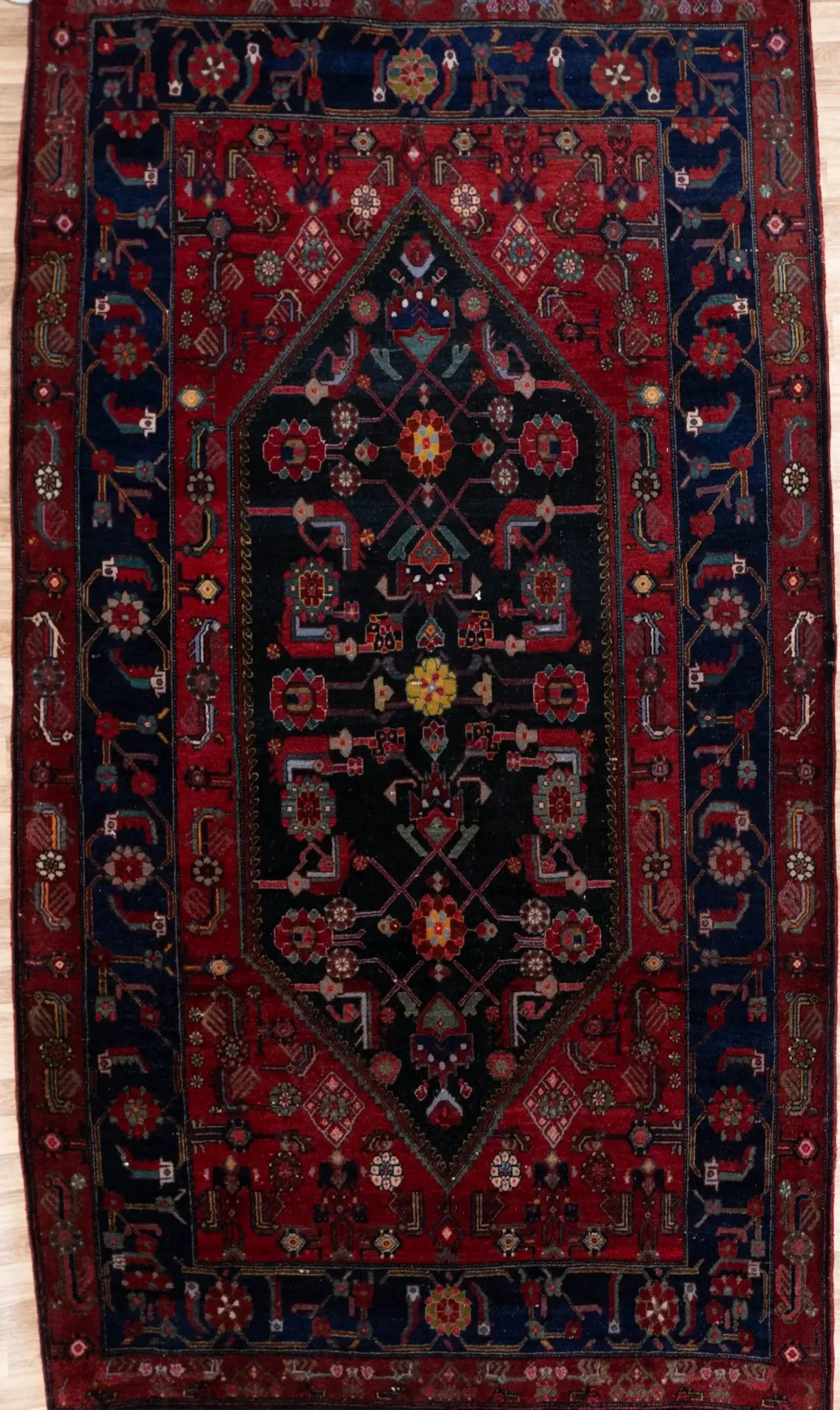 Nahavand Wool Rug 5'x8'