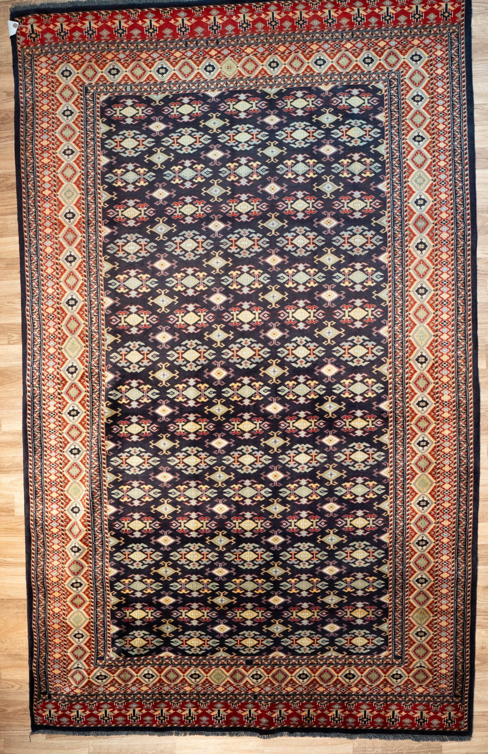 Turkmen Wool Pile Rug 5'x7.5' View 1