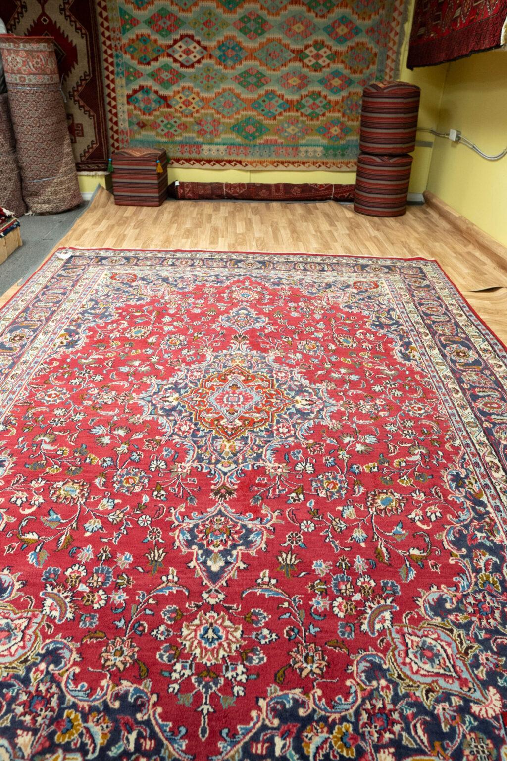 Mashad Wool Rug 8.8x11.8 View 1