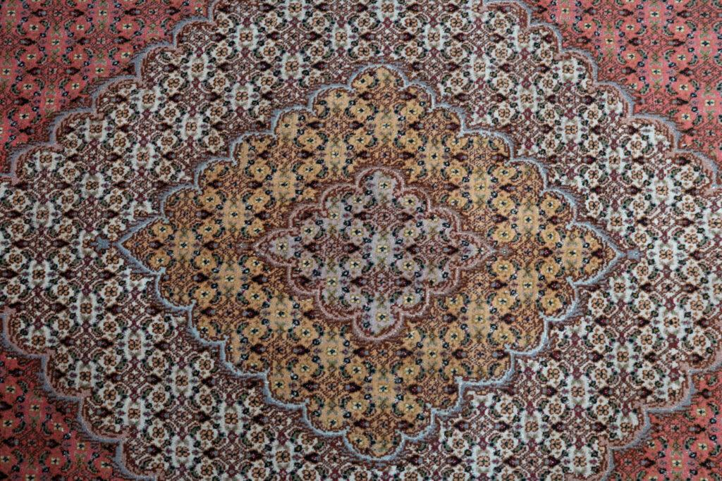 Tabriz Wool Silk Rug 8.4'x11.5' View 7