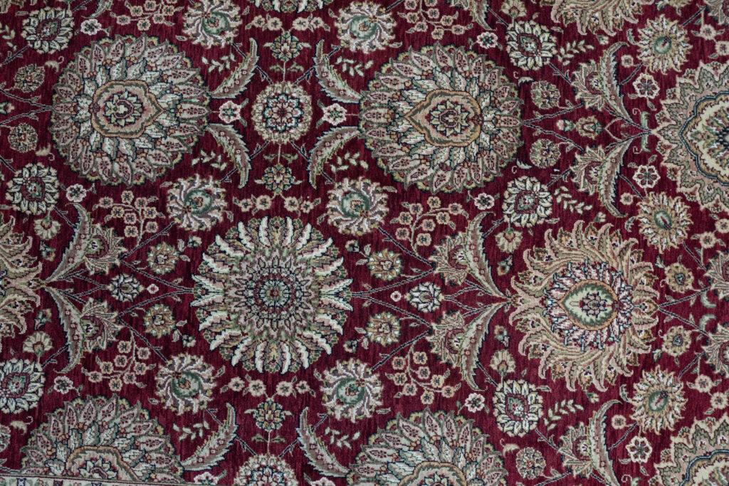 Kashan Wool Rug 6'x9' View 2