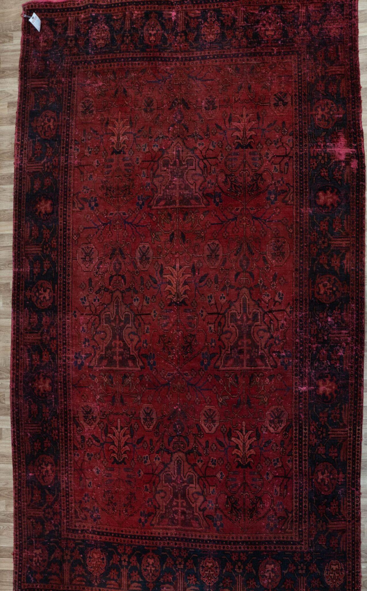 Vintage Overdyed Rug 7'x10' View 2