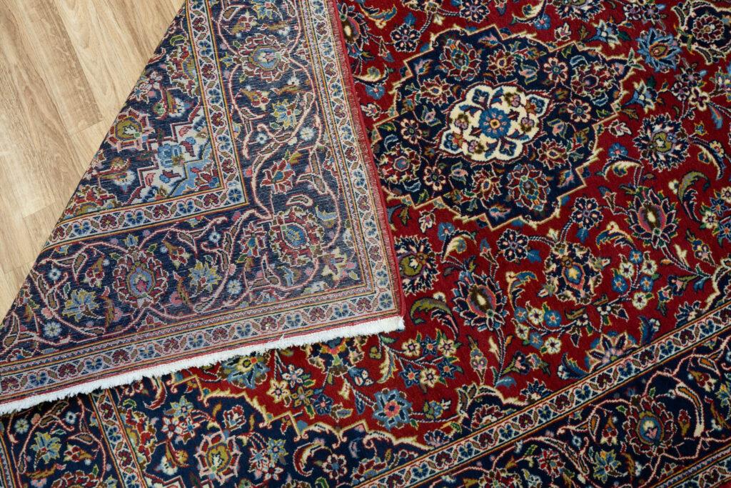 Kashan Kurk Wool Rug 4.9'x6.9' View 6