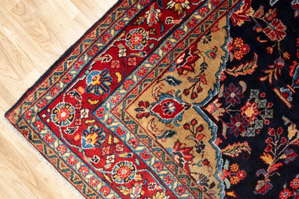 Hamadan Wool Rug 6.9x9.9 View 2