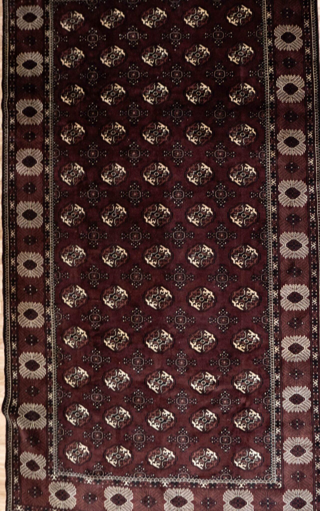 Turkmen Wool Rug 7.2x11.1