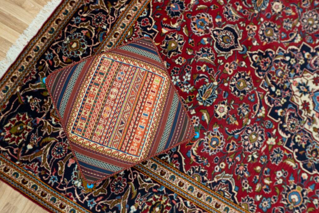 Kashan Wool Rug 8.4'x11.5' View 5