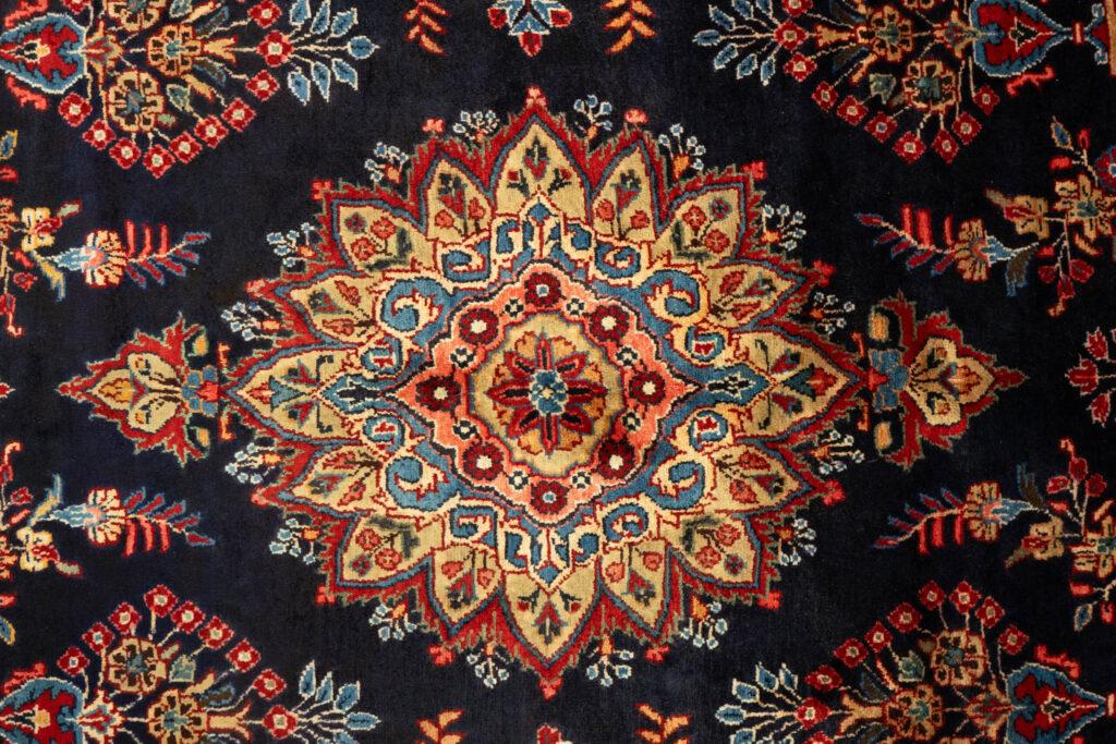 Hamadan Wool Rug 6.9x9.9 View 1