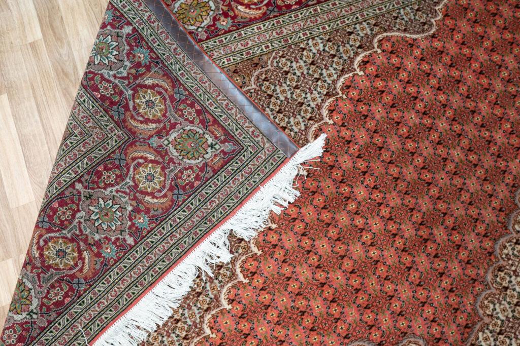 Tabriz Wool Silk Rug 8.4'x11.5' View 8