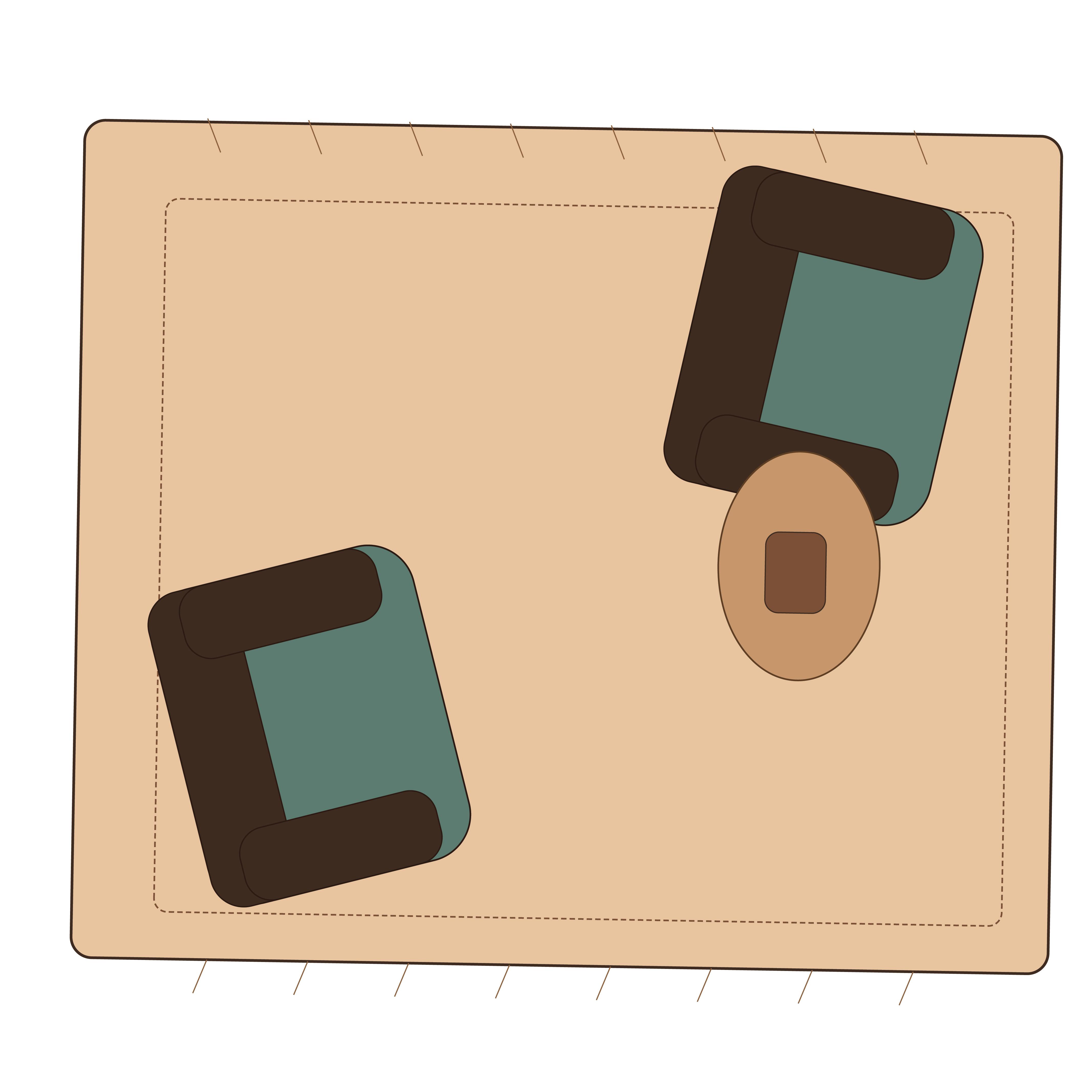 Small Rugs 3x5 - 4x6