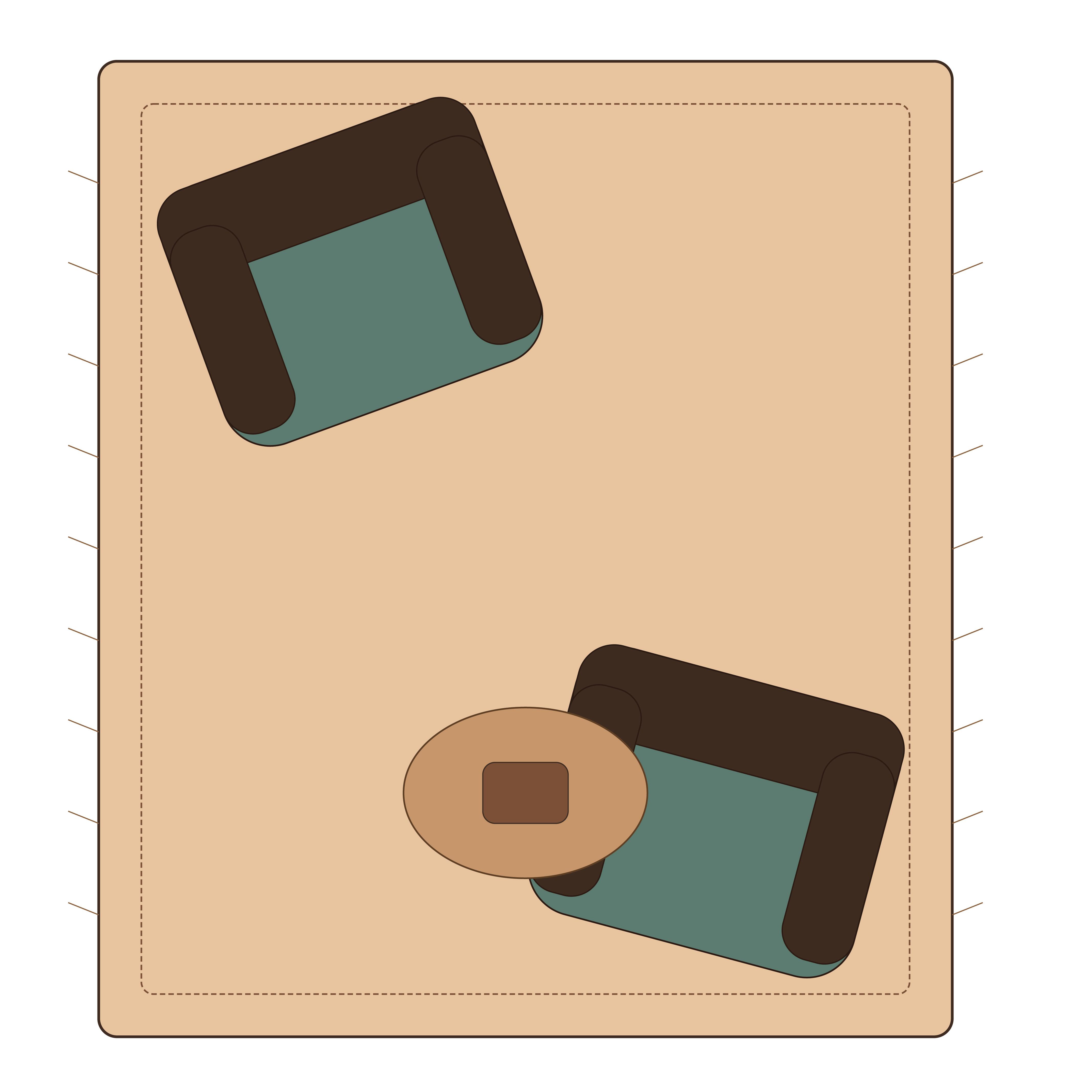 Small Rugs 2x3 - 2x4